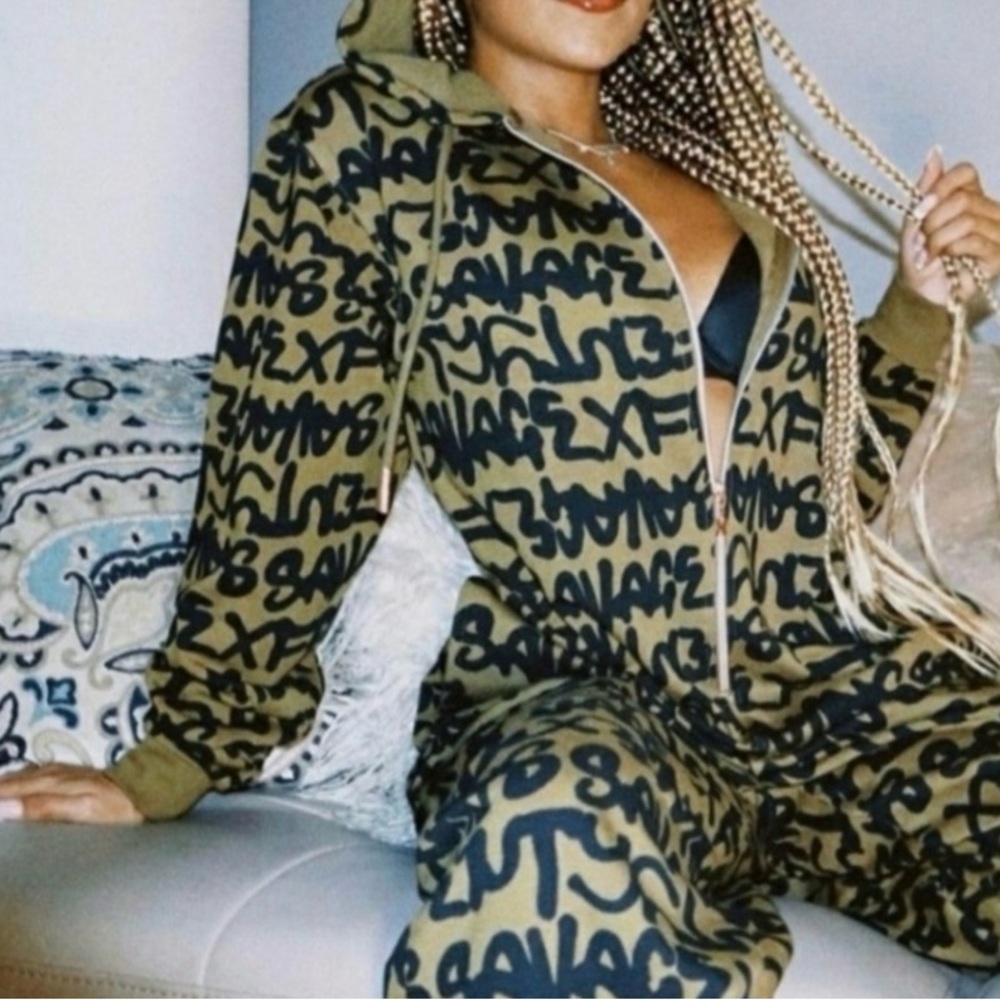 Savage by Fenty onesie size XS.